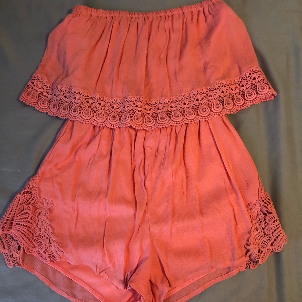 Pink romper